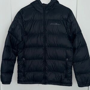 Eddie Bauer Men's Dark Puffer Jacket